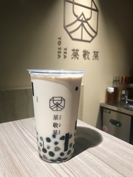 茶敬茶 Tea to tea タピオカミルクティー(絶対真珠奶茶) 60元