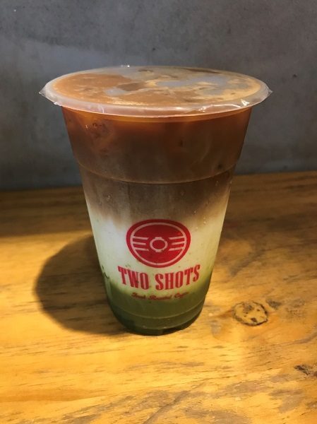 抹茶ラテ(抹茶拿鐵咖啡) 85元 TWO SHOTS COFFEE 東門店