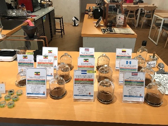 CAFE FUGU Roasters　各国のコーヒー豆