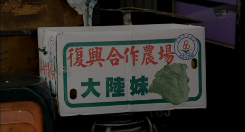 大陸妹が気になっていた五郎さん。 大陸妹とは日本にはほとんど流通していない葉物野菜で、レタスのような食感。 屋台メシで一般的なメニューである「燙青菜」（茹でた葉物野菜）を頼むと、この大陸妹や空心菜を茹でたものが出てくるんですよ。