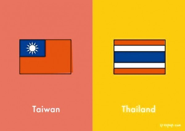 間違えないで！台湾とタイはこんなに違う！10枚の絵にまとめました
