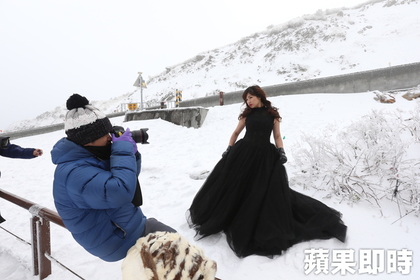 帝王級大寒波襲来！台湾の雪景色をご覧ください合歡山