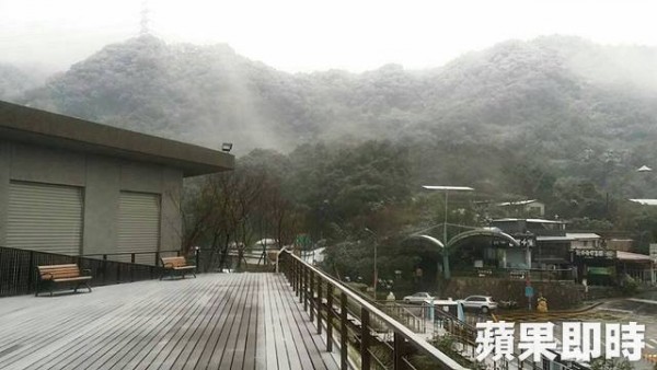 帝王級大寒波襲来!台湾の雪景色をご覧ください貓空
