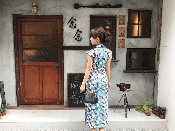 台北の念念留影館でチャイナドレスをレンタルして迪化街を散策してみた